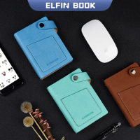 Elfin book mini Leather Book Wet Cloth Erasable Smart Writing App Backup Rewriting Business Notepad