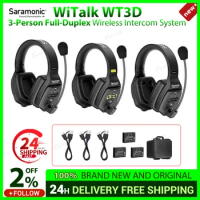 Saramonic WiTalk WT3D Wireless Communication Headset Intercom System for Sport Coaching Events Microphone