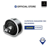 Magazine CNC Marauder 16 Rounds 100% Presisi Anti Pecah Anti Macet-all varians Hitam