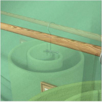 【螺旋形】不鏽鋼 曬衣架 | 牀單 被單 牀單 被袋 曬衫架 螺旋被架#DADADI#Y19-01967 