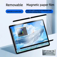 Adaptation Huawei matepad11 class paper film magnetic removable Air11.5 inch washed 10.8pro honor v7