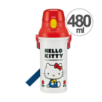 【震撼精品百貨】Hello Kitty 凱蒂貓 SKATER HELLO KITTY直飲式水壺-480ml(70年代)#31876 震撼日式精品百貨