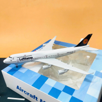 MÔ HÌNH TRƯNG BÀY MÁY BAY \BOEING B747 LUFTHANSA\"  HÃNG HÀNG KHÔNG QUỐC GIA ĐỨC"