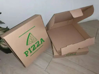 Kardus Pizza Sablon Print Standar Ukuran 30 x 30, 25 x 25 dan 20 x 20, Ukuran 25 x 25 CM