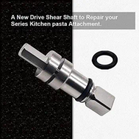 Pasta Attachment Shear Shaft Coupler Drive Shear Shaft Replacement For KitchenAid Pasta Attachments KSMP Series