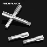Bicycle Crankset Wire Tap Tools High Speed Steel Road Bike Crank Pedal Thread Tapping Device Crankset Universal MTB Pedal Tap