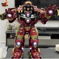 Hottoys Mms510 Marvel The Avengers Iron Man Mk44 Anti-hulk 2.0 Deluxe Hulkbuster Figures Collection Anime Action Alloy Toy Gift