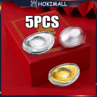 5pcs Yuan Bao Hiasan Imlek/Yuan Bao Emas Feng Shui Home Ornament Yen Pao Hiasan Imlek Yuan Bao Emas