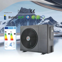 High Temperature Varmepumpe Monoblock 12KW Inverter Air Source Poland Pompa Ciepla Hot Water Heat Pump Heater