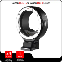 NEW EF-EOS R Lens Adapter Ring Canon EF EF-S Lens to R Mount Auto Focus for Canon RF Camera EOS R RP R3 R5 R50 R6 R7 R8 R10
