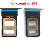 Sim Card Tray Slot Holder Replacement Parts For Xiaomi Mi 10 Lite Mi 10T Lite Mi 10 / Mi 10 Pro Sim Card Tray Holder