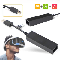 50pcs USB 3.0 VR PS4 To PS5 Cable Adapter PS VR Connector Mini Camera Adapter For PS5 Games Accessories PS4 Camera PlayStation