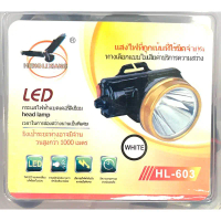 ไฟฉายคาดหังLED HL-603 หมุนปรับหรี่ได้ แสงขาว/แสงเหลือง คําแนะนําผลิตภัณฑ์ใหม่ของเดือนนี้