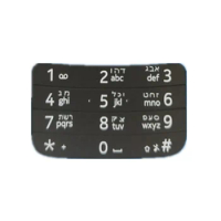 10PCS/Lot for Nokia 225 4G 2020 New Hebrew Keypad Cover Case Replacement Parts