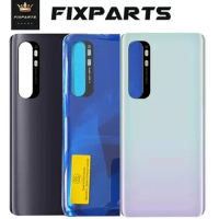 Full New For Xiaomi Mi Note 10 Lite Back Cover Rear Housing Door Case Replacement For Mi Note 10 Lite Battery Cover With Lens