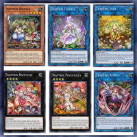 Master Duel YUGIOH Board Game 71 Pcs/Set Yugioh Cards Traptrix DECK English Japanese Playing Card DIY Card