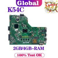 KEFU Notebook K54C Mainboard For ASUS X54C Z54C A54C X54C Laptop Motherboard I3-2310M/Support i3 i5 2G/4G/RAM Maintherboard