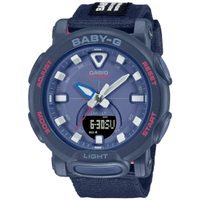 CASIO卡西歐Baby-G BGA-310C-2A 戶外露營雙顯腕錶/牛仔藍41.8mm｜樂天全館特惠中★指定刷卡回饋10%