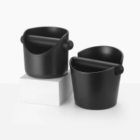 2025 Factory Direct Sale Household Small Coffee Grounds Box Grounds Tray Coffee Knock Box Non-Slip G