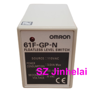 ของแท้เดิม Omron ของเหลวระดับรีเลย์110VAC 220VAC Floatless ระดับสวิทช์เซ็นเซอร์61F-GP-N 61F-GP-NH 61