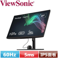 【最高22%回饋 5000點】 ViewSonic優派 27型 VP2786-4K 認證專業色彩顯示器