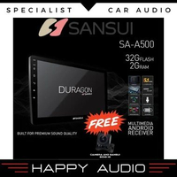 Head Unit Android 10" SANSUI DURAGON SERIES SA-5200i Mobil ORIGINAL Headunit Bergansi