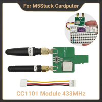 cho M5Stack Cardputer CC1101 433MHz RF mô-đun 2 trong 1 phần cứng và phần mềm thích nghi