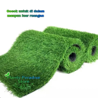 karpet rumput sintetis swiss green 3cm ukuran 200 X 100 M