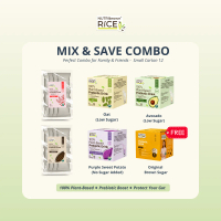NutriBrownRice Mix & Save Combo - Healthy Cereal Drink | Healthy Breakfast | Halal | Gut Health