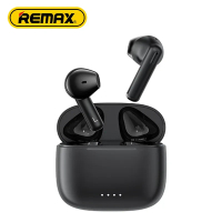 REMAX ENC 藍牙5.3 半入耳式藍牙耳機 - 黑色 [香港行貨]