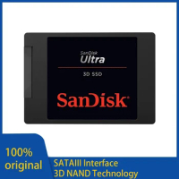 Sandisk Internal Solid State Hard Disk Ultra 3D SSD 2TB 4TB 1TB 500GB 250GB SATA3.0 6GB/s for Desktop Laptop Improve performance