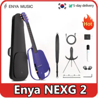 Enya NEXG 2 Basic Acoustic-ElectricGuitarCarbon Fiber Travel Guitar Smart Acustica Electric Guitarra for Adultswith 50WWireless