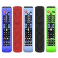 Remote Control Case For Samsung Smart TV BN59-01178R/L AA59 Cover Washable Silicone Shockproof Control Cover For Samsung TV