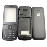 New Full Complete Mobile Phone Housing Cover Case For Nokia 225 4G 2020 + English Keypad Replacement Parts
