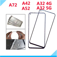 5x For Samsung Galaxy A72 A52 A32 4G 5G A42 Front Panel Outer Glass +OCA Laminated LCD Front Lens Repair