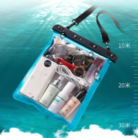 Newest Swimming Bag Large Waterproof Mobile Phone Pouch For Swim Diving Beach Use Mobile Carry Case For Iphone10 For Huawei P40