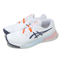 Asics 網球鞋 GEL-Resolution X 男鞋 白 橘 澳網配色 雙層中底 支撐 運動鞋 亞瑟士 1041A481110