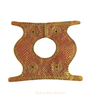 Simping Tari Bali Legong Keraton– Hiasan Leher Elegan dari Kulit Sapi diukir
