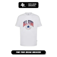 Kaos Pria Converse T-Shirt - White (CONX4MT1002W) Original M
