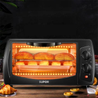 Electric Ovens Household 10L Multifunctional Mini Oven Baking Pizza Oven Electric Air Fryer Electric Grills Kitchen Accessories
