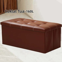 SKY - storage box kursi penyimpanan/box penyimpanan/kotak penyimpanan multifungsi/Kursi Lipat Tempat