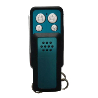รีโมทคอนโทรลประตูโรงรถ, สากล, 4 ช่อง, รีโมทคอนโทรล RF