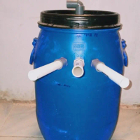 PROMO - EMBER FILTER KOI DENGAN TONG 30LITER