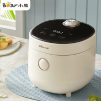 Bear 1.6L Rice Cooker Mini Portable Electric Cooker Multi-functional 220V Household Kitchen Appliance 22min Quick Cooking