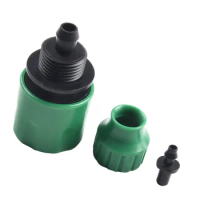 Adapter Hose Quick Connector Hose Connector Plastic Tool Accessories Green Micro Irrigation Adapter 4/7mm/8/11mm