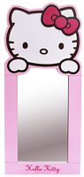 【震撼精品百貨】Hello Kitty 凱蒂貓 造型直立鏡 粉*95872 震撼日式精品百貨