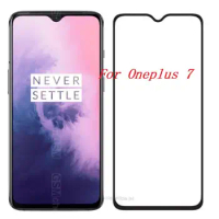 Full Cover &amp; Full Glue Screen Protector For Oneplus 7 Glass Full Cover Tempered Glass Oneplus 7 Phone Film One plus 7
