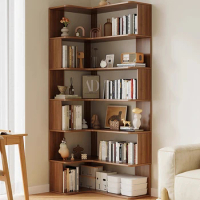 Bookshelf Books Furniture Living Room Desk Subject Shelf Bookcase Book Cabinet Muebles Para El Hogar Maderaa Storage Locker