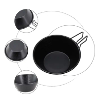 Measuring Cup High Quality Lightweight Compact Camping Sierra Cup Bowl Cooking Bowl Non-Stick Outdoor Cookware