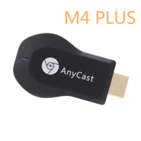 For Anycast M4plus HD-MI-compatible Media Video Streamer Wi-Fi Display Dongle 1080P Mini PC Android TV Stick Adapter